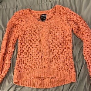 Buffalo orange sweater